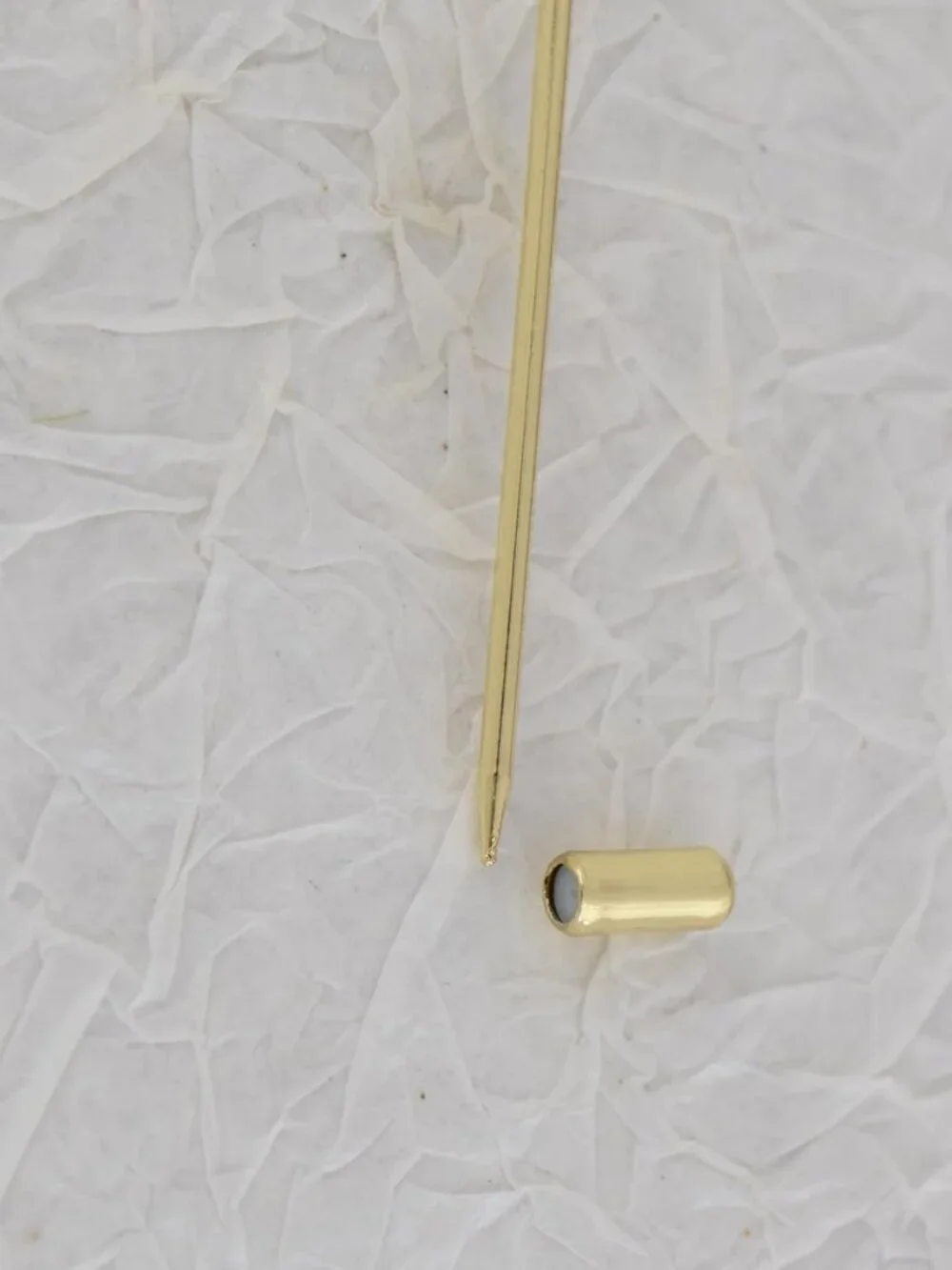 Vintage Golden Tone Hat Pins Set | 5